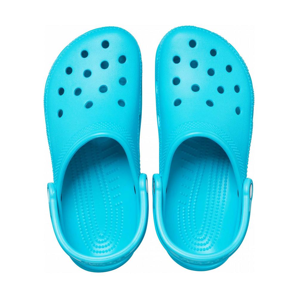 Turquoise Men's Crocs Classic Clog Sandals Shoes | NZ 0689DFMN